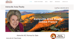 Desktop Screenshot of liveinashevillehome.com